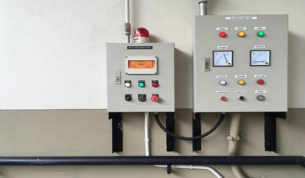 Gas and LPG Vaporizer Control Panel.